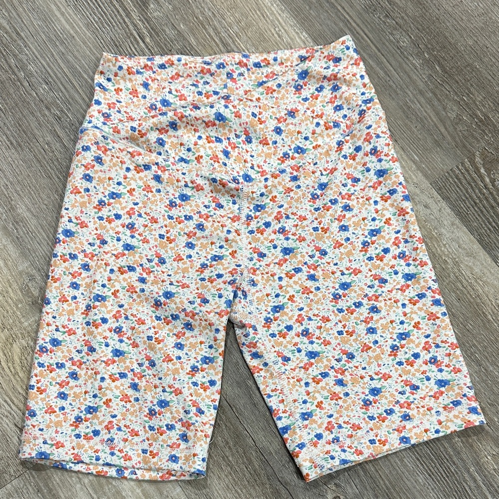 Aeropostale Floral Bike Shorts - Multicolor